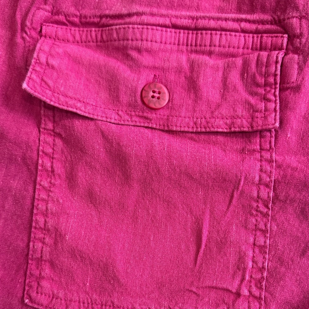 Kut from the Kloth Kut Christina Smocked
Band Linen Short Sz M - Picture 6 of 7